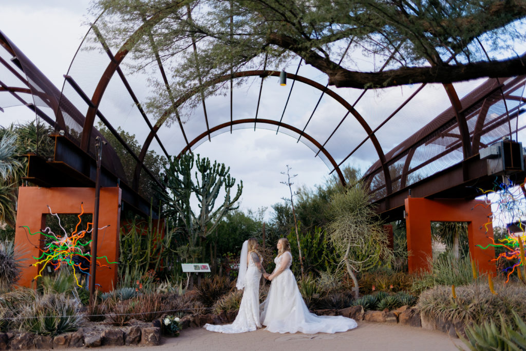 Desert Botanical Gardens Outdoor Arizona Wedding Venue
